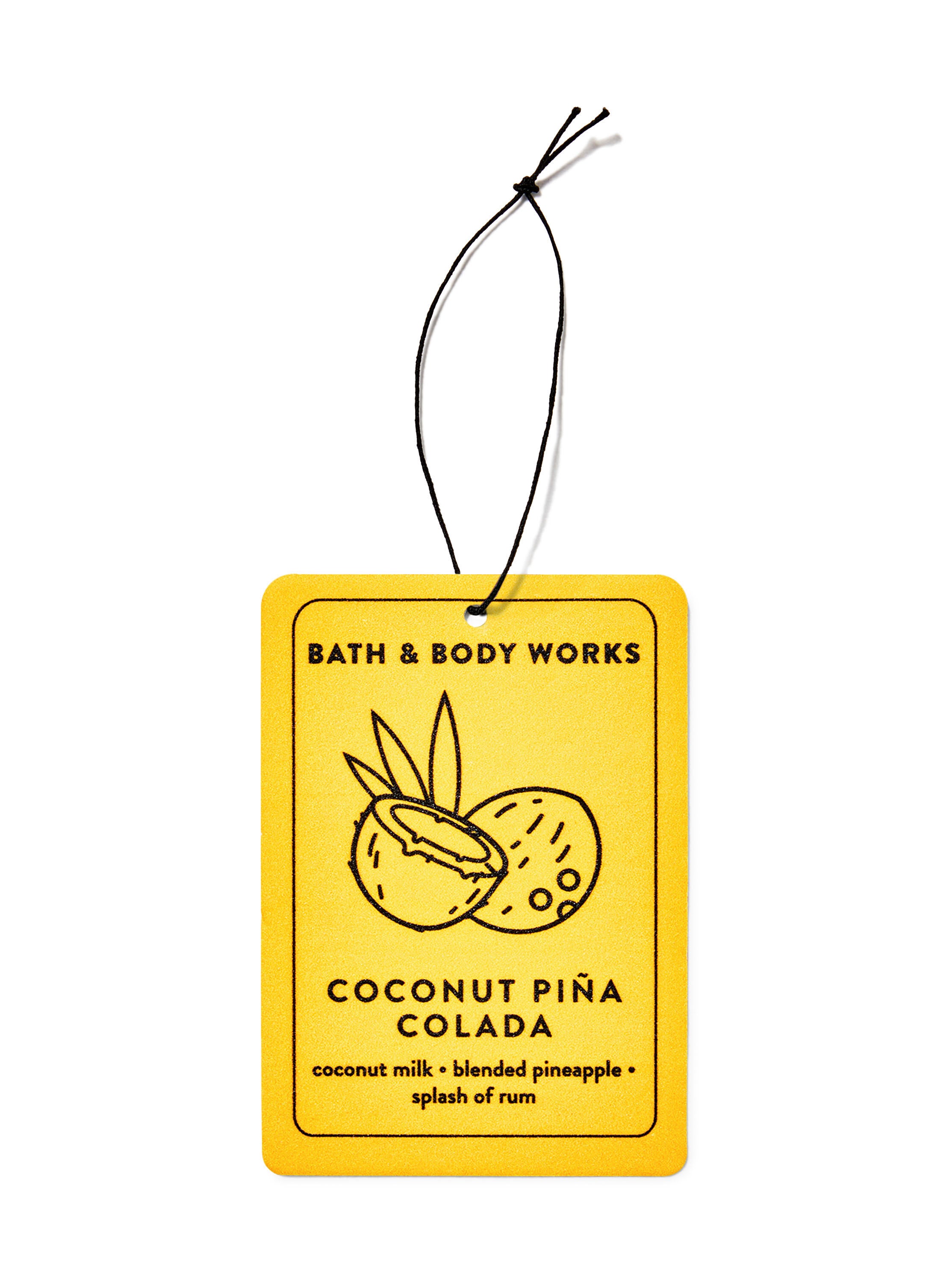 Coconut Pina Colada Hanging Fragrance Diffuser