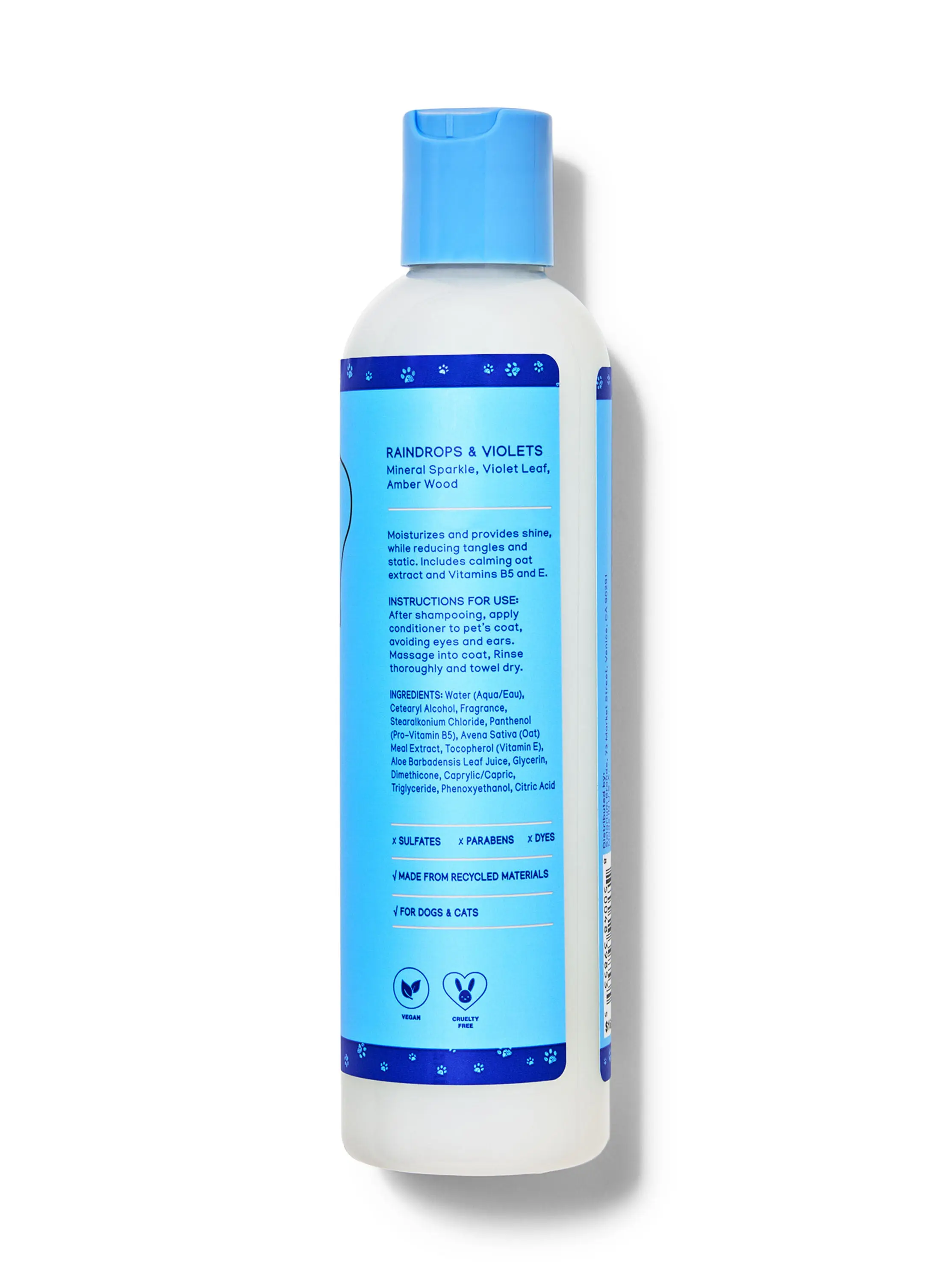 Raindrops & Violet Pet Conditioner - Image 2